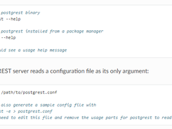PostgREST Screenshot 1