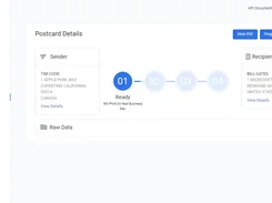 Get detailed insight into the progress of your postcard orders over time. Send triggered and highly personalized postcards to your customers with PostGrid's Print & Mail API according to your preferences and business needs. 