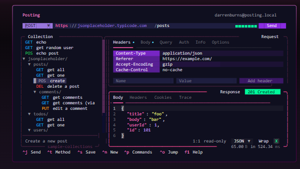 Posting Screenshot 1