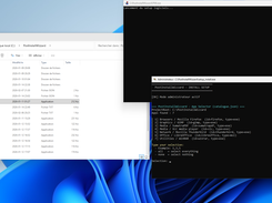 Application selection from catalogue.json