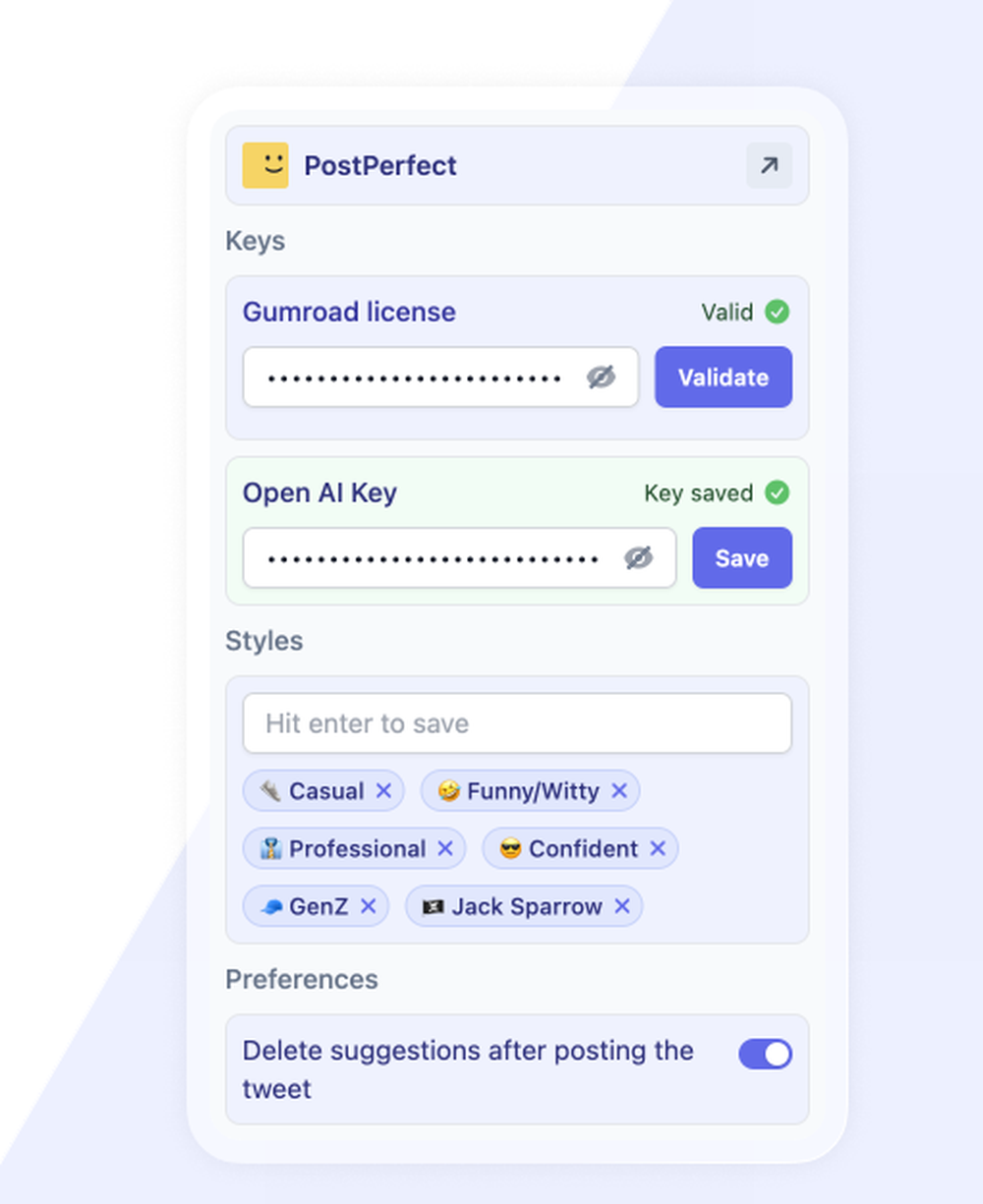PostPerfect Screenshot 1