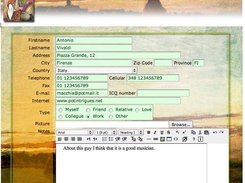 Address Pot with advanced editing functions
