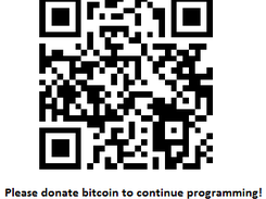 Please donate Bitcoin !