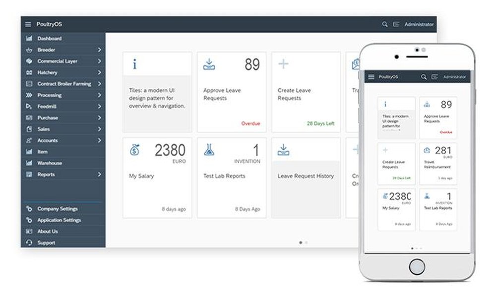 PoultryOS Screenshot 1