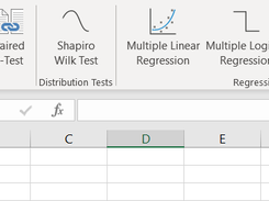 User Interface of Power Analytics for Excel