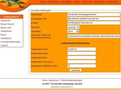 change lang, template and all base data at backend
