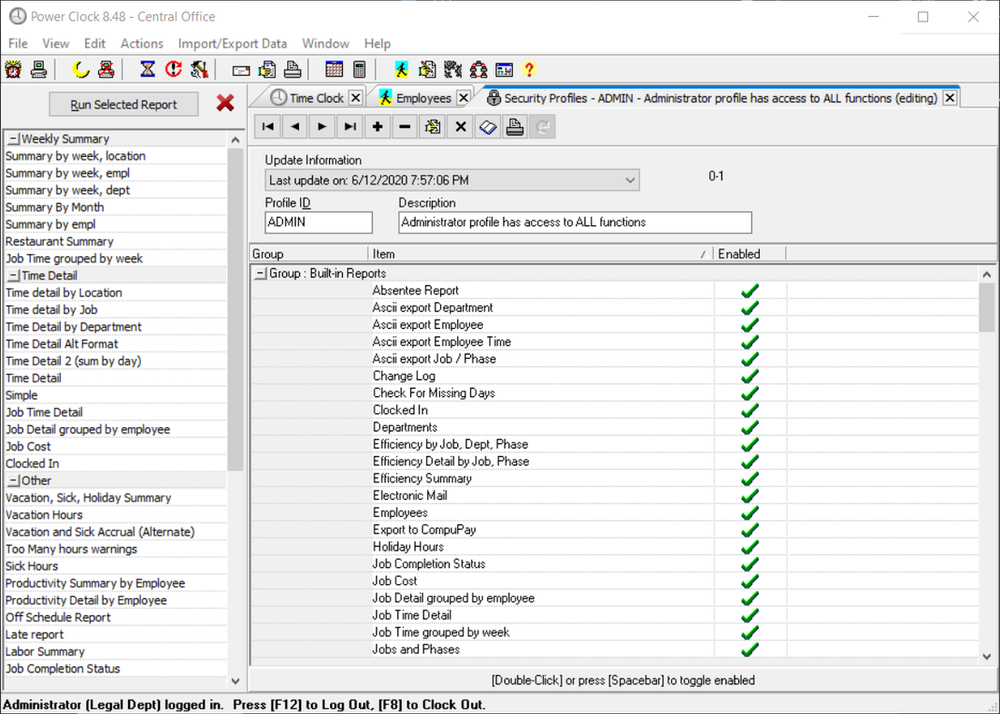 Power Clock Screenshot 1