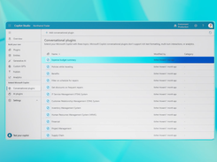 Microsoft Copilot Studio -  Conversational Plugins