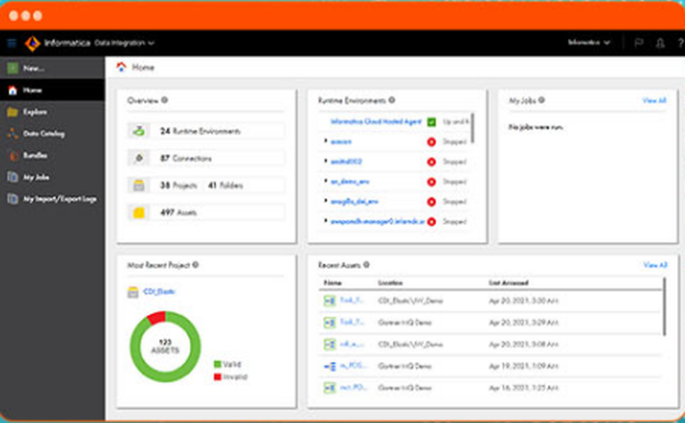 Informatica PowerCenter Screenshot 1