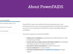 PowerFAIDS Screenshot 1