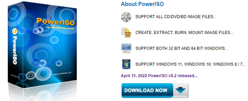 PowerISO Screenshot 1