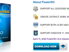 PowerISO Screenshot 1