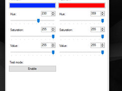Colors tab