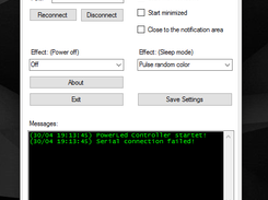 Settings tab