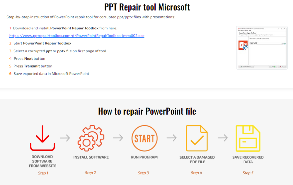 4 steps to repair Microsoft Office