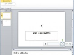 ExtractWav Screenshot for Powerpoint2010