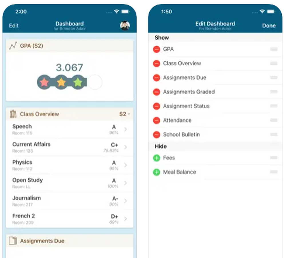 PowerSchool Curriculum & Instruction Screenshot 1