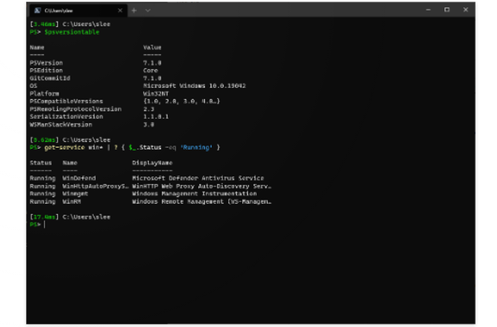 PowerShell Screenshot 1