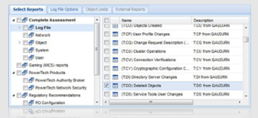 Powertech Compliance Monitor for IBM i Screenshot 1