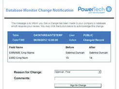 Powertech Database Monitor for IBM i Screenshot 1