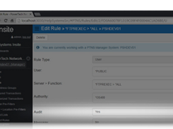 Powertech Exit Point Manager for IBM i Screenshot 1