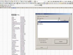 Data Table Feild Import
