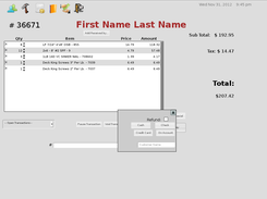 Primitive Point of Sale Screenshot 5