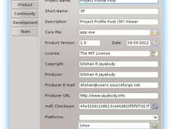 3P Editor 1.0.0 - Linux Release