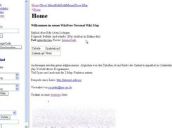Main webinterface
