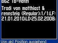 Ansicht für ein Cache