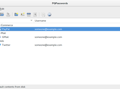 PQPasswords Screenshot 1