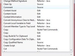 Play any command dialog