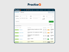 Manage payments and invoices with PracticeQ Pay.