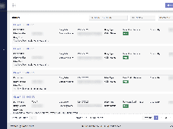 Diary list with claim assignment updates
