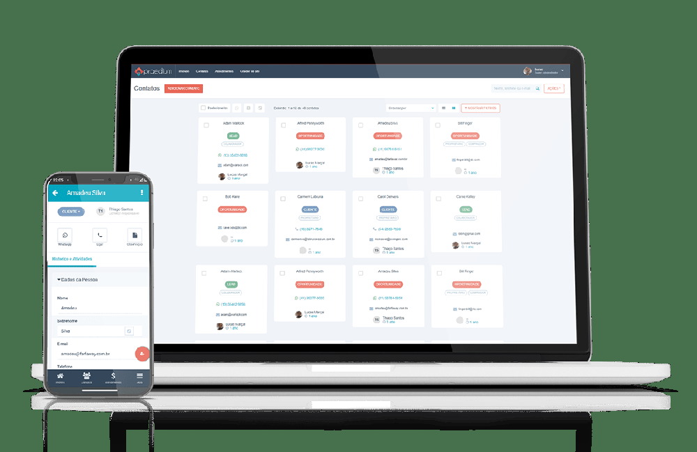 Praedium CRM Screenshot 1