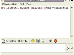 Offliner message received