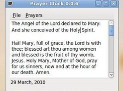 Prayer Clock on Ubuntu