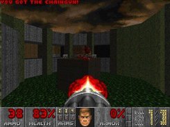 Doom 2 MAP11 "Circle of Death" - software mode.