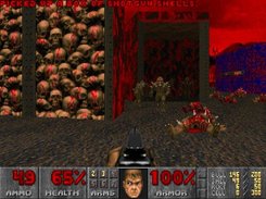 Doom E3M6 "Mt. Erebus" - software mode