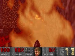 Doom 2 MAP28 "The Spirit World" - GL mode.