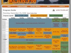Program Schedule