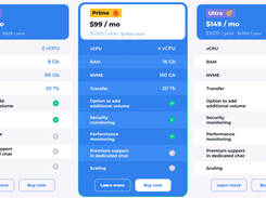 Scalesta's pricing screenshot