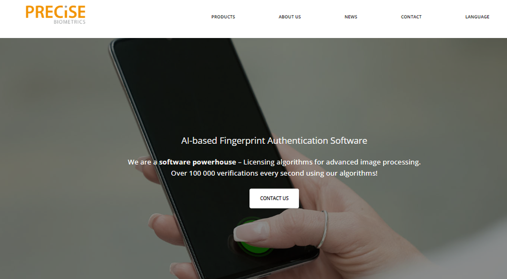 Precise BioMatch Screenshot 1