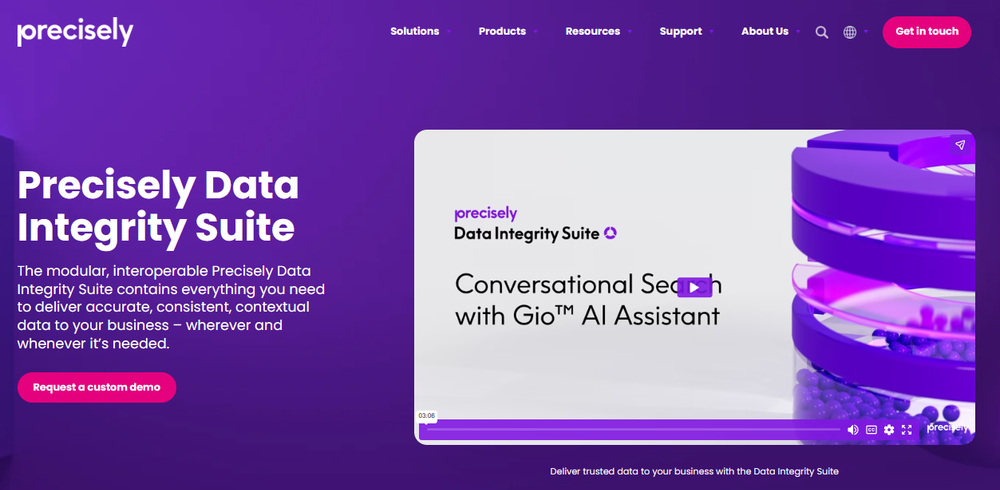 Precisely Data Integrity Suite Screenshot 1