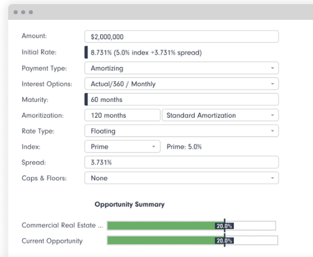 PrecisionLender Screenshot 1