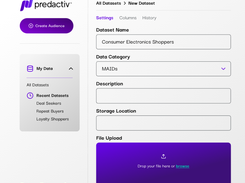 Predactiv Data Platform Screenshot 4
