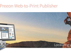 Preeon Web-to-Print Publisher Screenshot 1