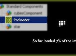 Advanced Flash Preloader component