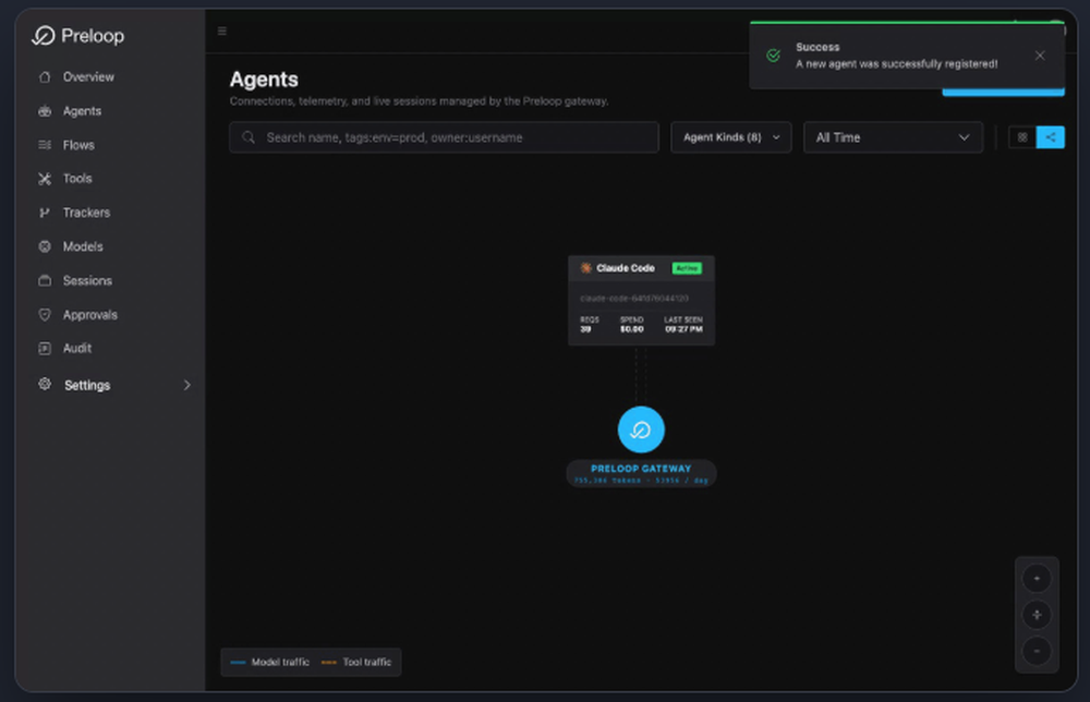 Preloop Screenshot 1