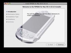 Installer running